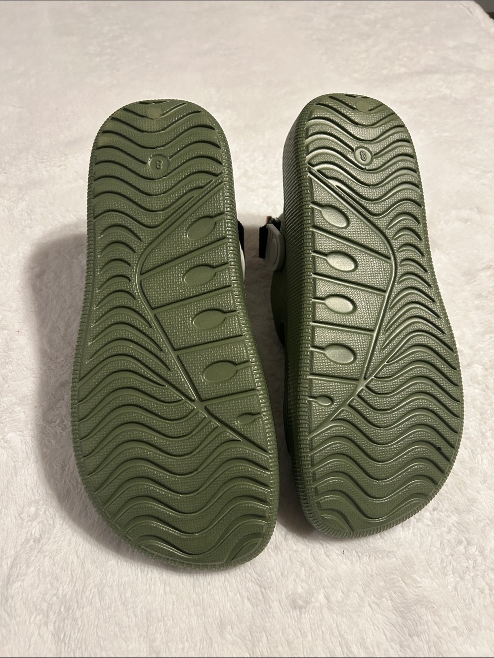BB MVP Olive Green Adjustable Strap Sandals women’s size 8. - Picture 5 of 11